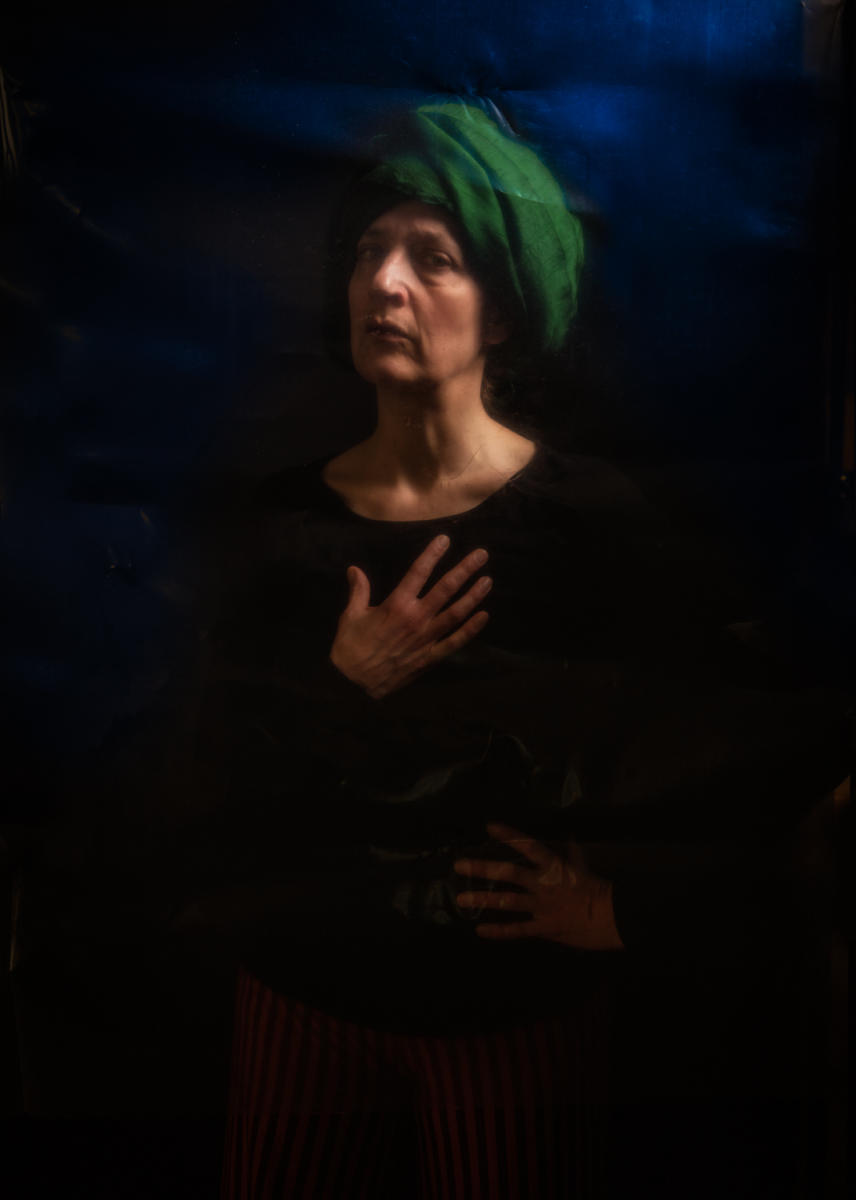The Woman in a Green Turban